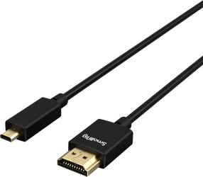 Micro HDMI - HDMI laidas SmallRig Ultra-Slim 4K, 55 cm