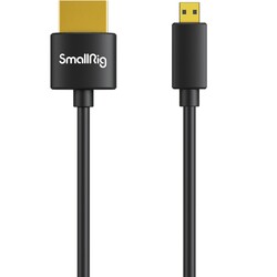 Micro HDMI - HDMI laidas SmallRig Ultra-Slim 4K, 35 cm